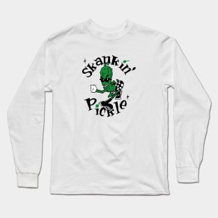 Skankin Pickle Dancing And Skankin Long Sleeve T-Shirt